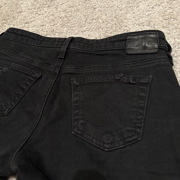 AG Adriano Goldschmied Denim - The Hailey Ex-Boyfriend Roll-Up Short - Size 25 - Picture 7 of 11